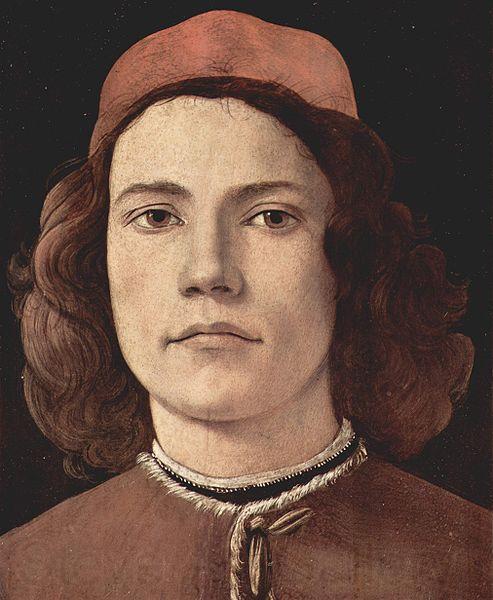 Sandro Botticelli Portrat eines jungen Mannes